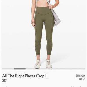 All The Right Places Crop II